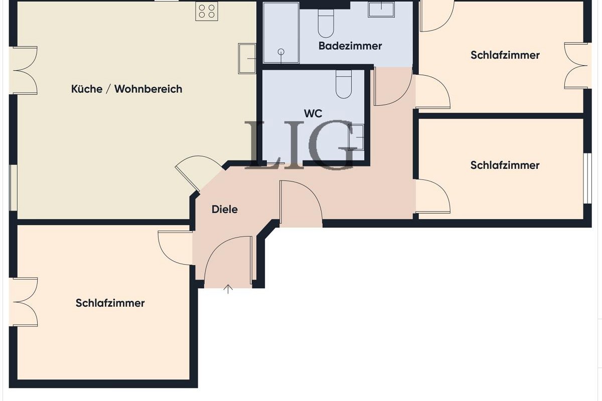 Ferienwohnung Friesengut Luv und Lee 